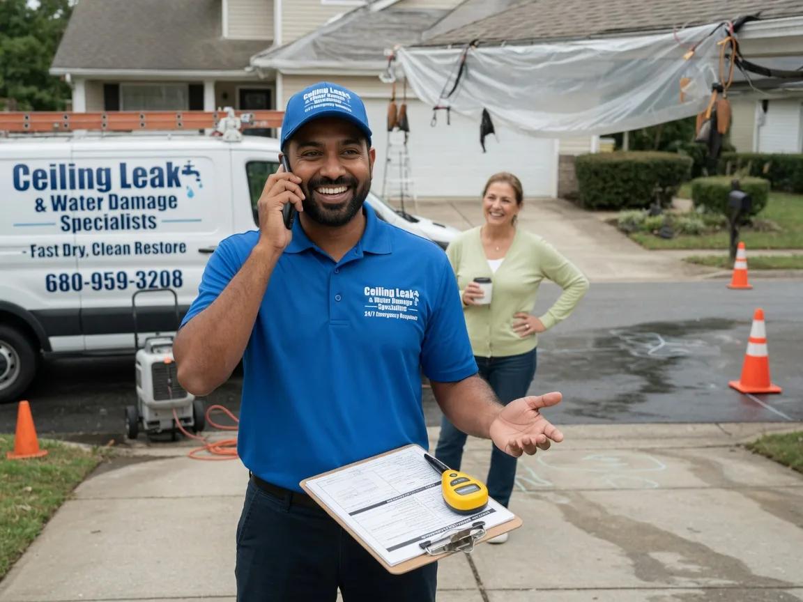 Ceiling Leak Cleanup Greendale, WI FAQs